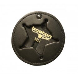 3.75 Circle Recessed Badge Holder with Clip