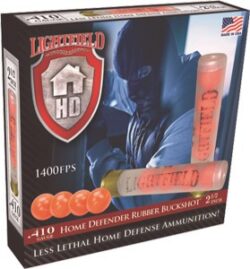 LIGHTFIELD 410 2.5" RUBBER - BUCK 4 PELLET 5RD 10BX/CS