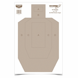 Eze-Scorer 12 x 18 BC IPSC Practice Target