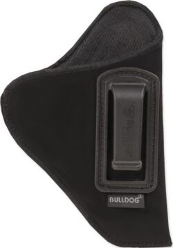 BULLDOG INSIDE PANTS HOLSTER - REVOLVERS 3-4" BARREL RH BLK