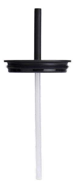 Press-In Straw Lid - Black