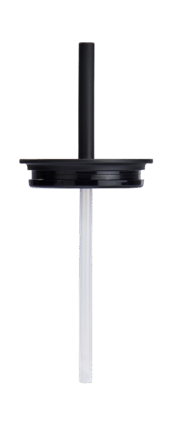 Press-In Straw Lid - Black