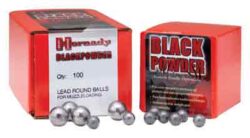HORNADY .490 .50 CALIBER - ROUND BALL 100CT 25BX/CS