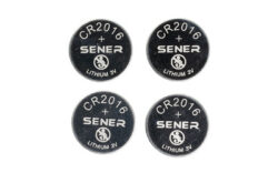 VIRIDIAN TACTL CR2016 LTHM BTY 4PK