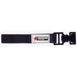 Glove Black Metal Clip, Black Strap