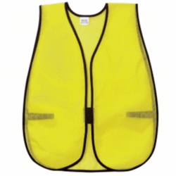 Poly, Mesh Safety Vest, 18 X 47, LIME