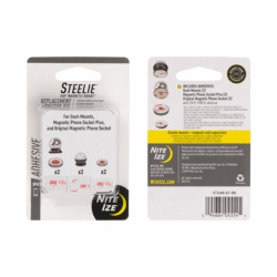Steelie Replacement Adhesive Kit for Dash Mount + Phone Socket