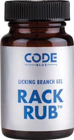 CODE BLUE DEER LURE RACK - RUB LICKING BRANCH GEL 2OZ.