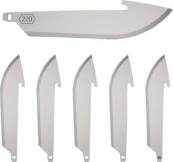 OUTDOOR EDGE 2.2" DROP POINT - BLADE PACK 6 SS BLADES