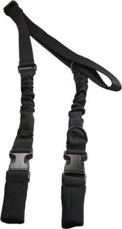 JE SLING HEAVY DUTY SINGLE - OR DUAL POINT BLACK