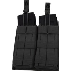 Advance Warrior Solutions Open Top Double Mag Pouch Black