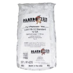 Claybuster Shotshell Wads - 12 ga 1-1/8 oz Replaces WAA12 500/pk