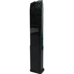 Elite Tactical Systems Carbon Smoke Gen 2 Handgun Magazine for Glock 17 9mm Luger 32/rd Bulk