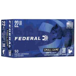 Federal Game-Shok Rimfire Ammunition .22 LR 38 gr CPHP 50/box