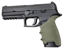 Hogue HandAll Beavertail Grip Sleeve Sig Sauer P320 OD Green