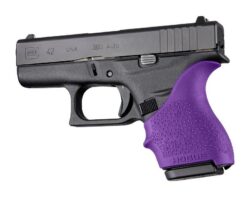 Hogue HandAll Beaver Tail Grip Sleeve Glock 42 43 Purple