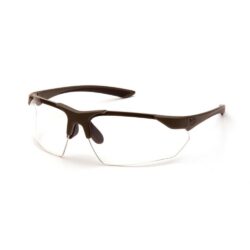 Pyramex Venture Gear Drone 2.0 Shooting Glasses OD Green Frame with Clear Anti-Fog Lens