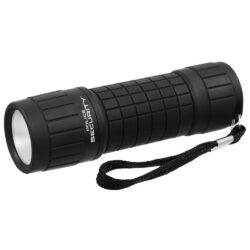 Police Security Flashlights Pro Spec Flashlight 100 Lumens Black