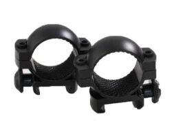 Traditions Aluminum Scope Rings fits Weaver Style Bases 1" Med - Matte Black